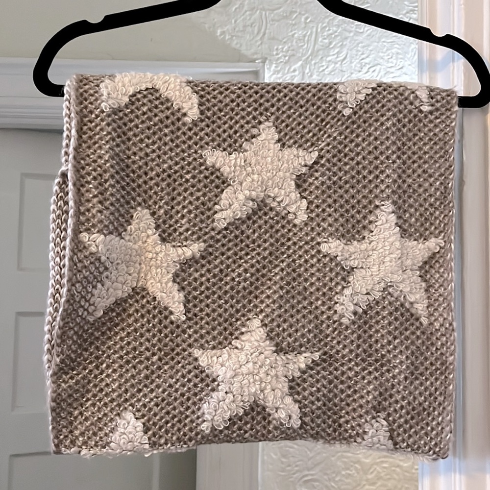 Chunky Star Knit Infiniti Scarf - Picture 6 of 11